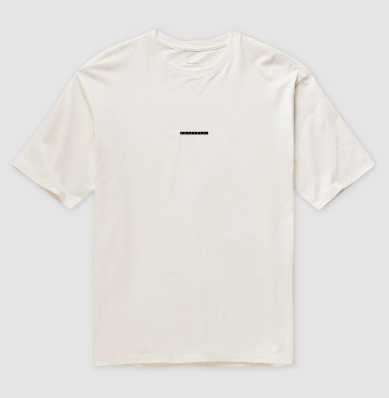 Camiseta Oversized Minimalista Futevôlei