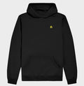 Hoodie Moletom Bola de Futevôlei Amarela Desenho