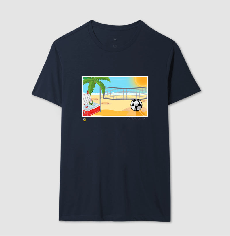 Camiseta Desenho de Futevôlei