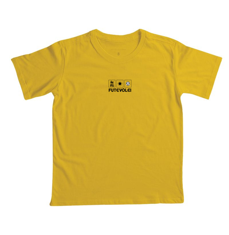 Camiseta Infantil Verão em 3 Atos Futevôlei