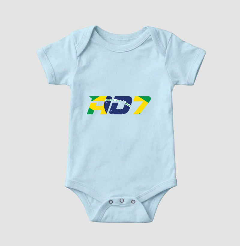Body Infantil AD7 Brasil III Futevôlei