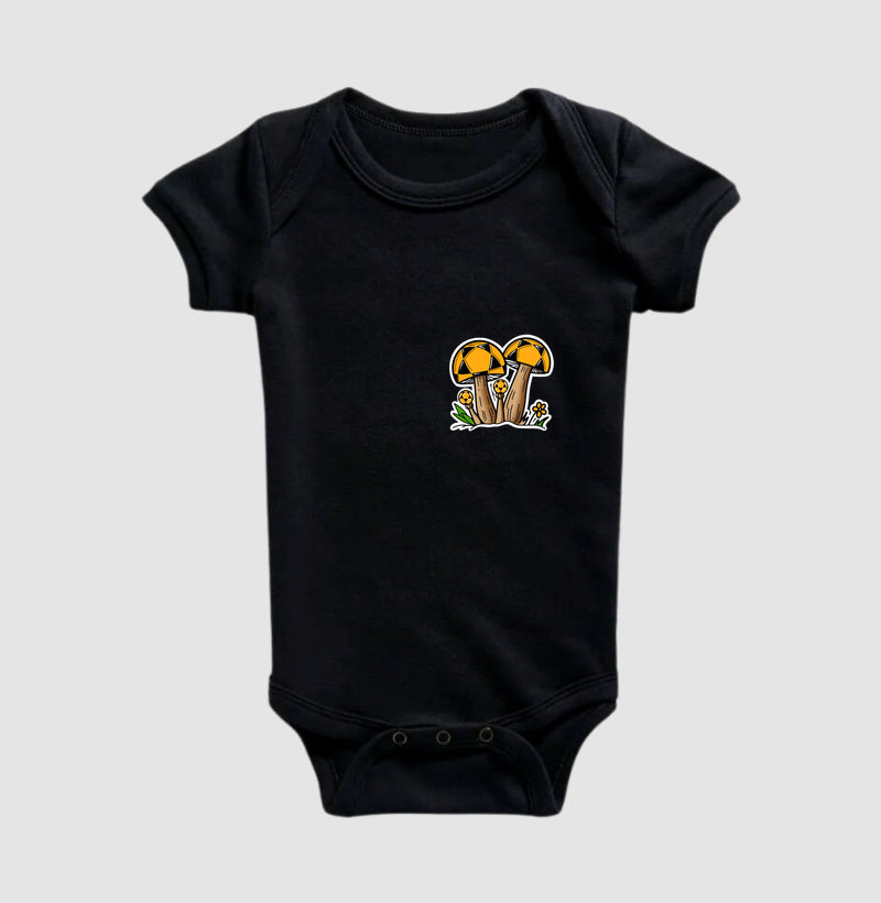 Body Infantil Cogumelos de Futevôlei