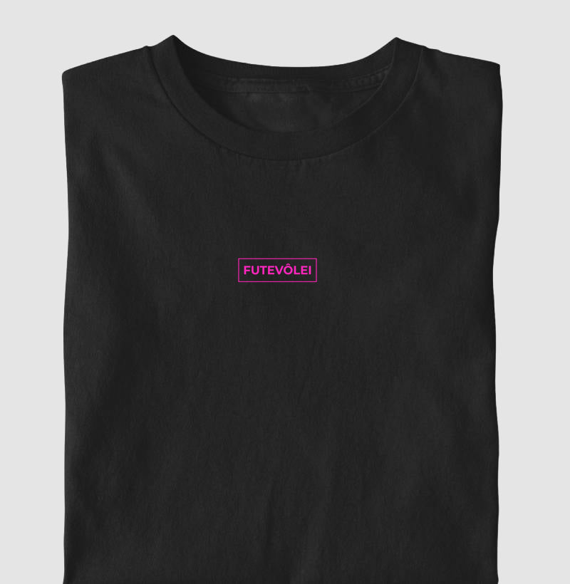 Camiseta Futevôlei Rosa Neon