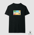 Camiseta Desenho de Futevôlei Algodão Peruano