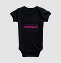 Body Infantil Futevôlei Rosa Neon