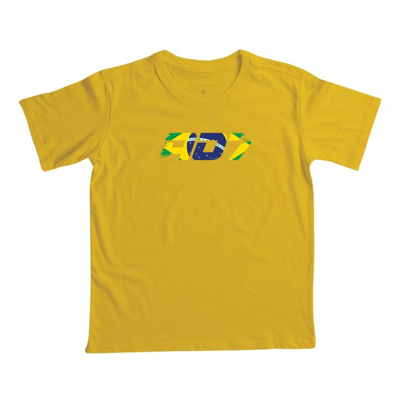 Camiseta Infantil AD7 Brasil I Grande Futevôlei