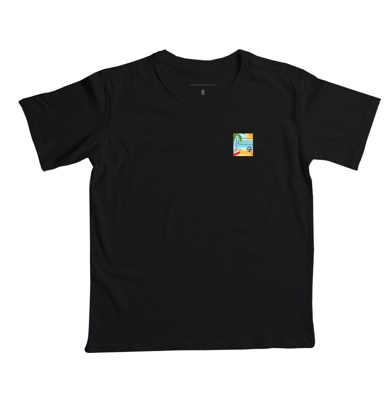 Camiseta Infantil Desenho de Futevôlei