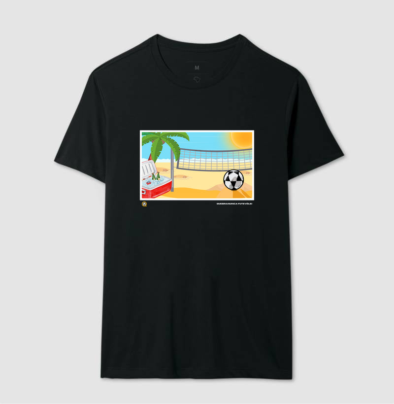 Camiseta Desenho de Futevôlei
