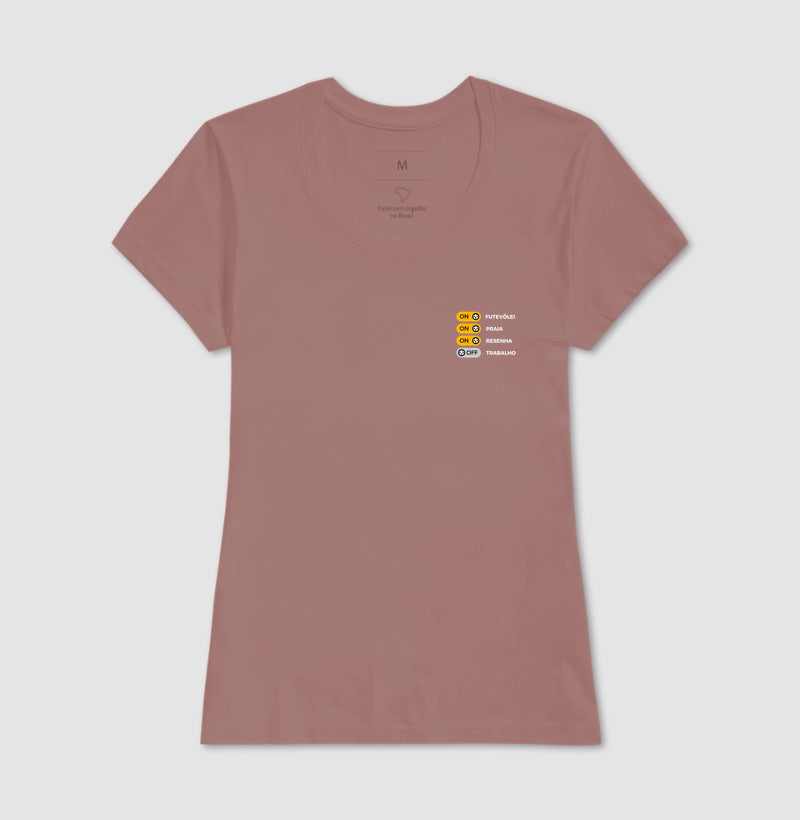 Camiseta Trabalho OFF Futevôlei