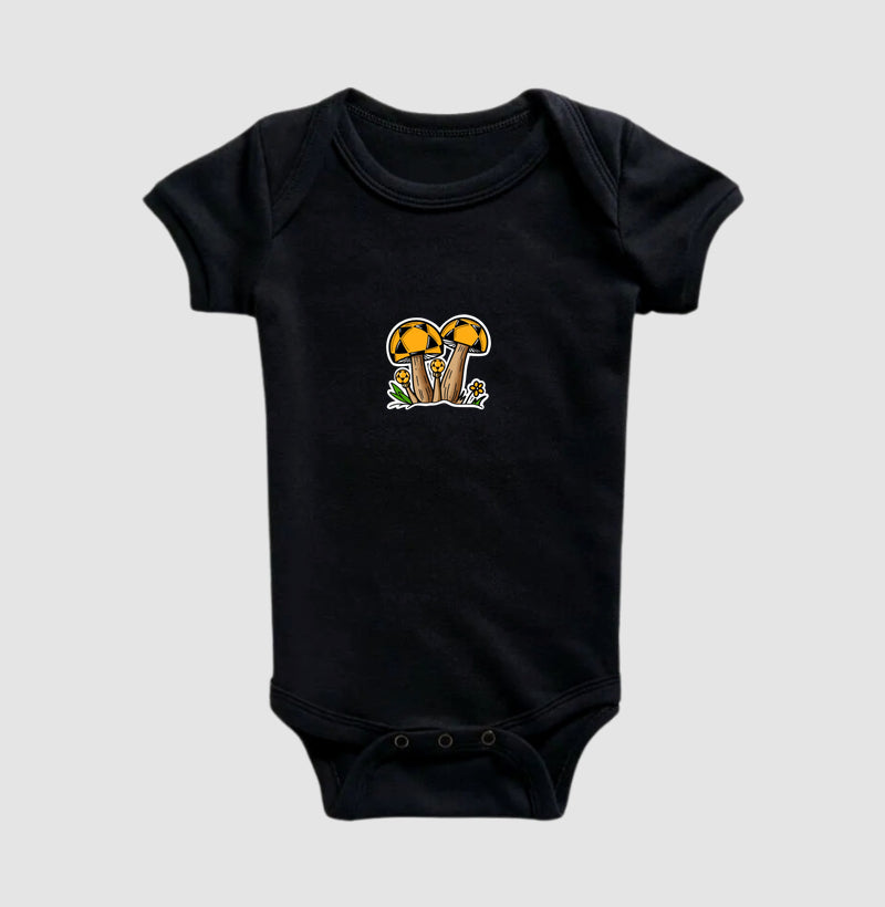 Body Infantil Cogumelos de Futevôlei