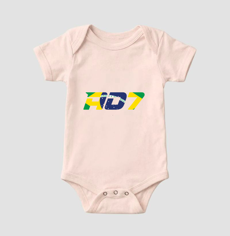 Body Infantil AD7 Brasil III Futevôlei