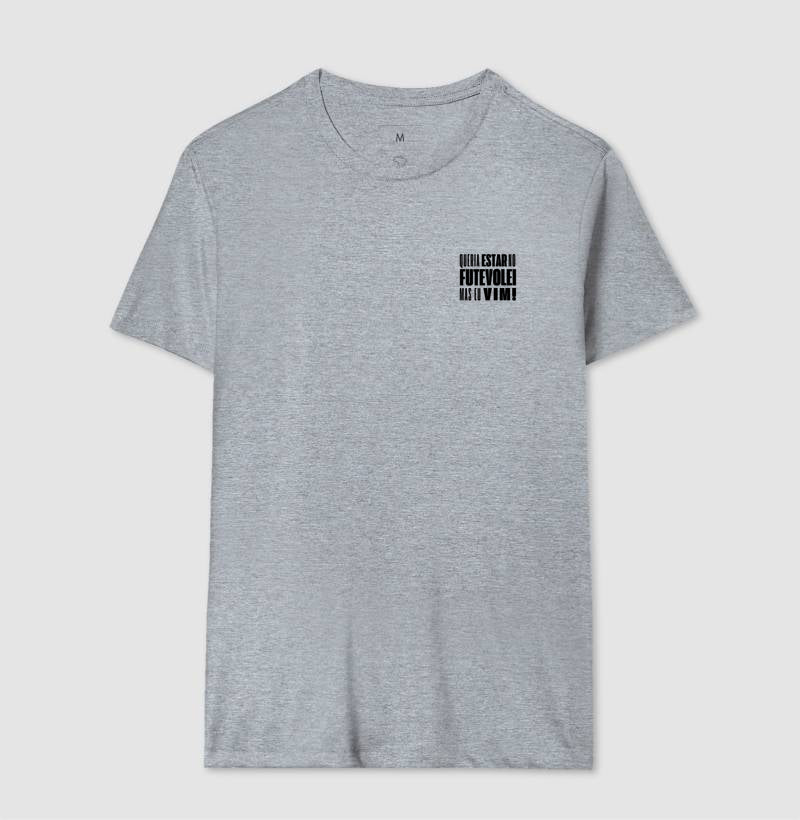 Camiseta Queria Estar no Futevôlei