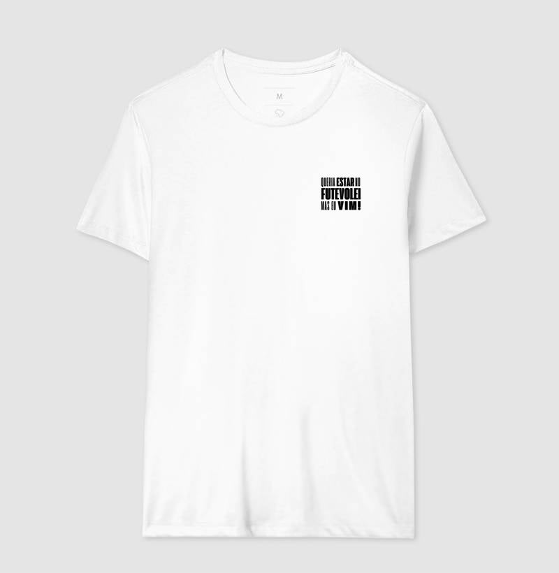 Camiseta Queria Estar no Futevôlei