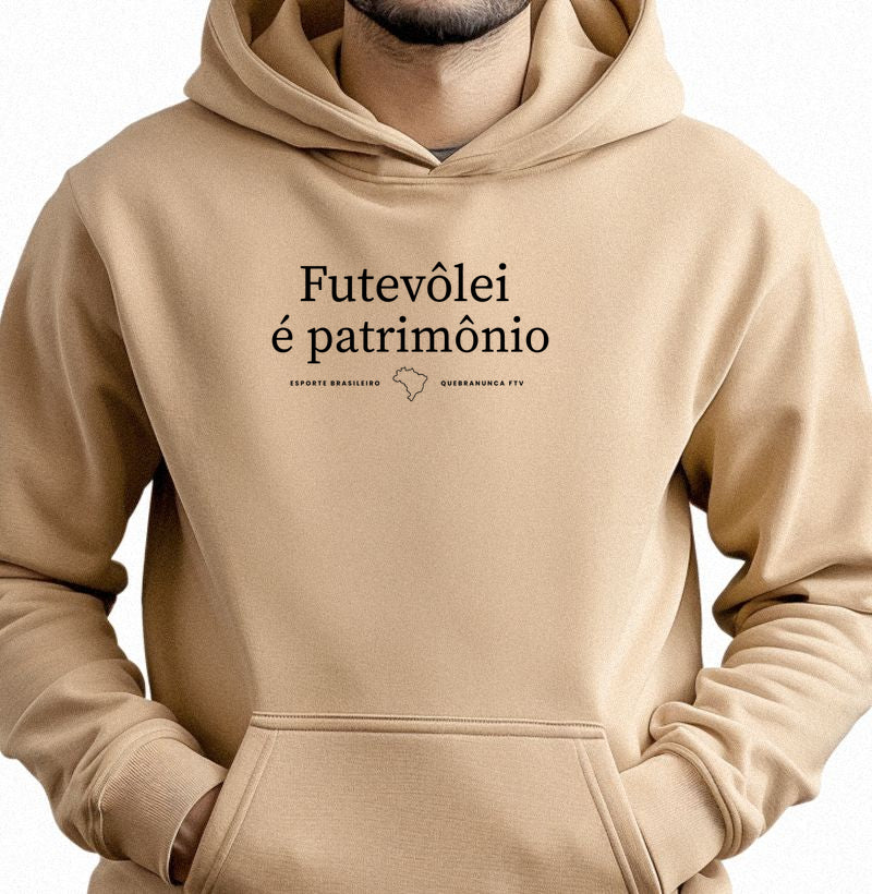 Hoodie Moletom Patrimônio QuebraNunca