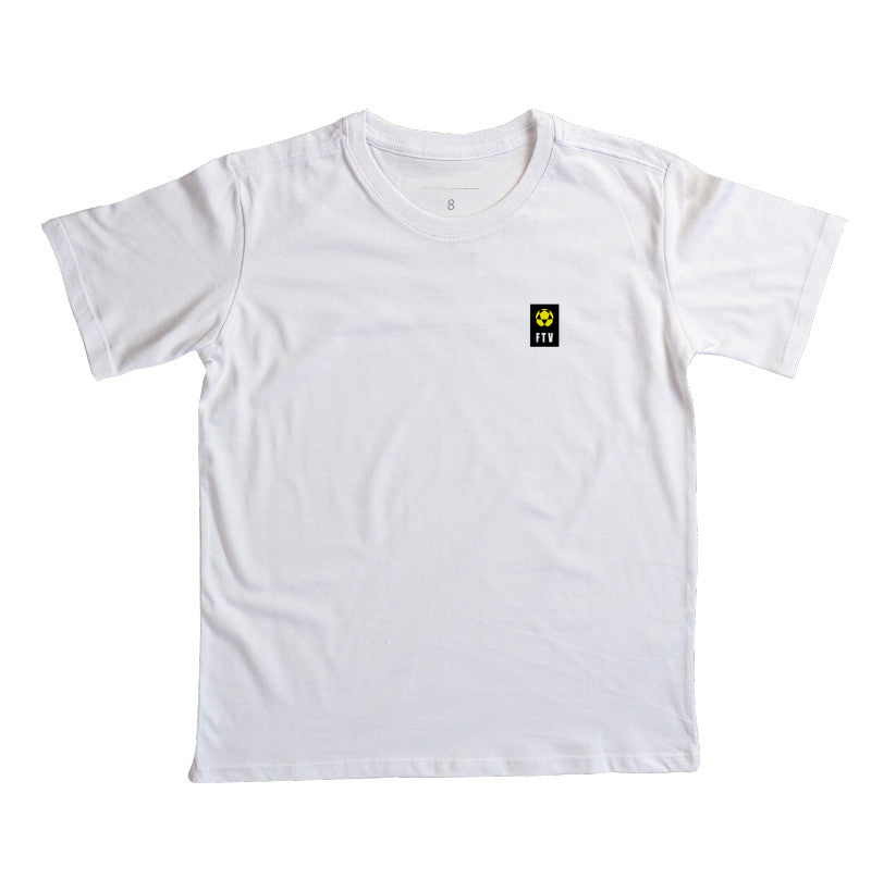 Camiseta Infantil Sinal FTV Lado Esquerdo Futevôlei