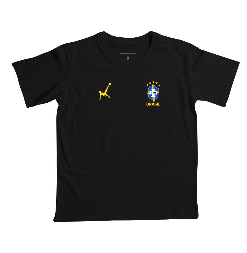 Camiseta Infantil Brasil Futevôlei