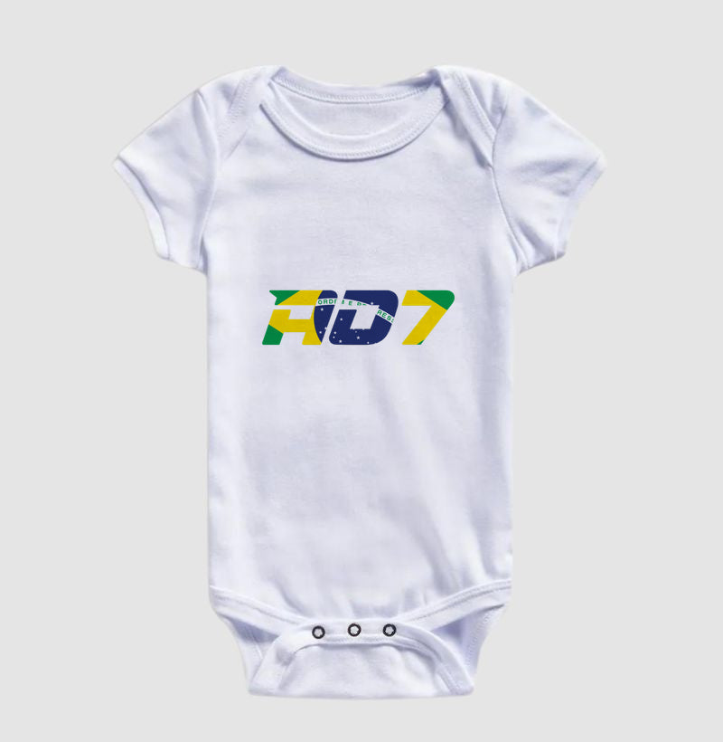 Body Infantil AD7 Brasil III Futevôlei