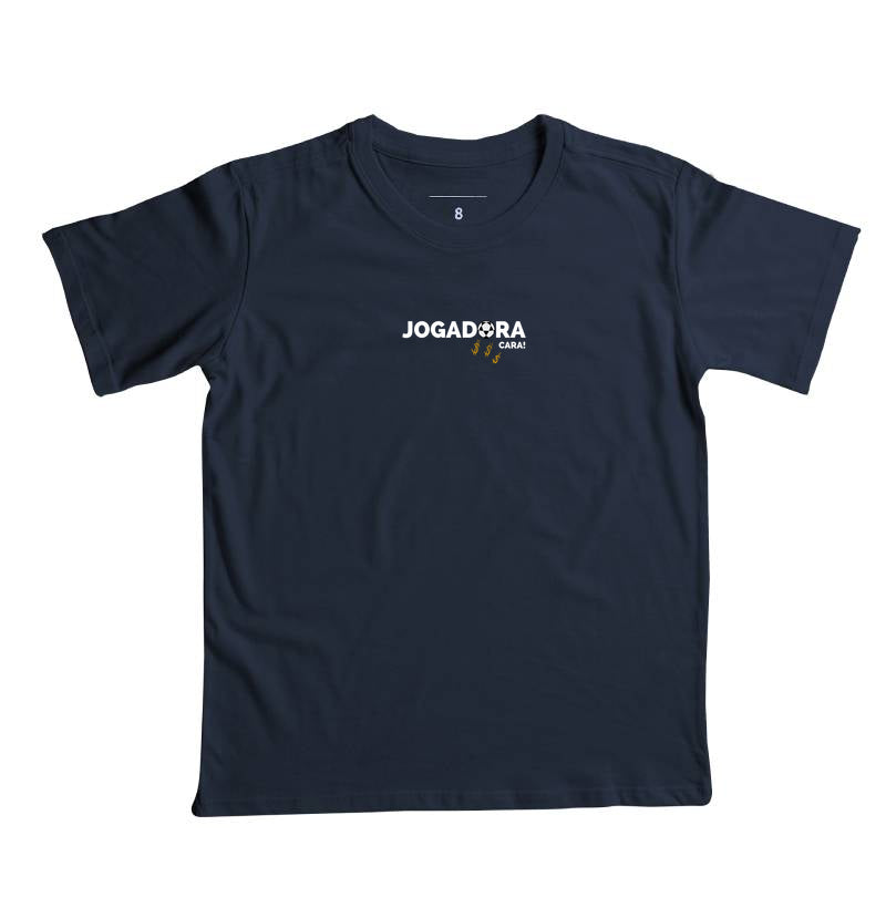 Camiseta Infantil Jogadora Cara Futevôlei