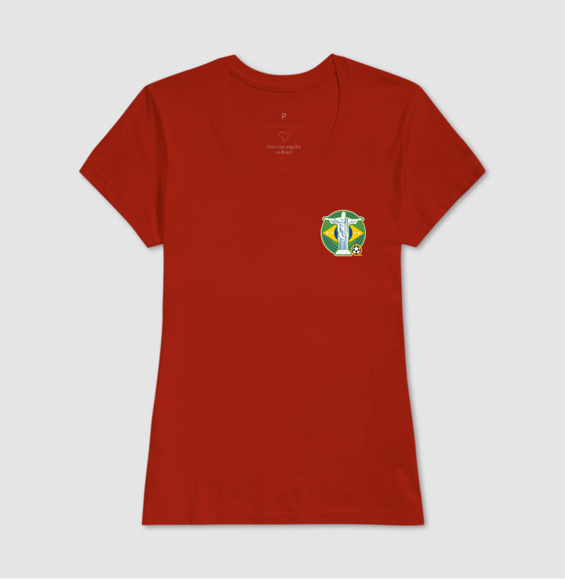 Camiseta Cristo Verde e Amarelo Futevôlei