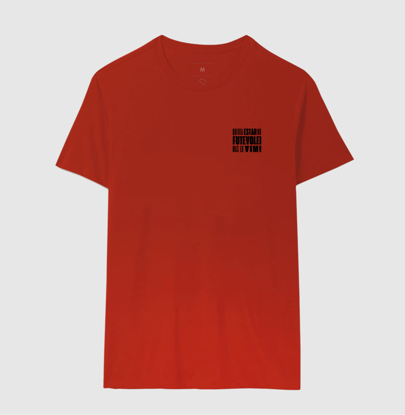 Camiseta Queria Estar no Futevôlei