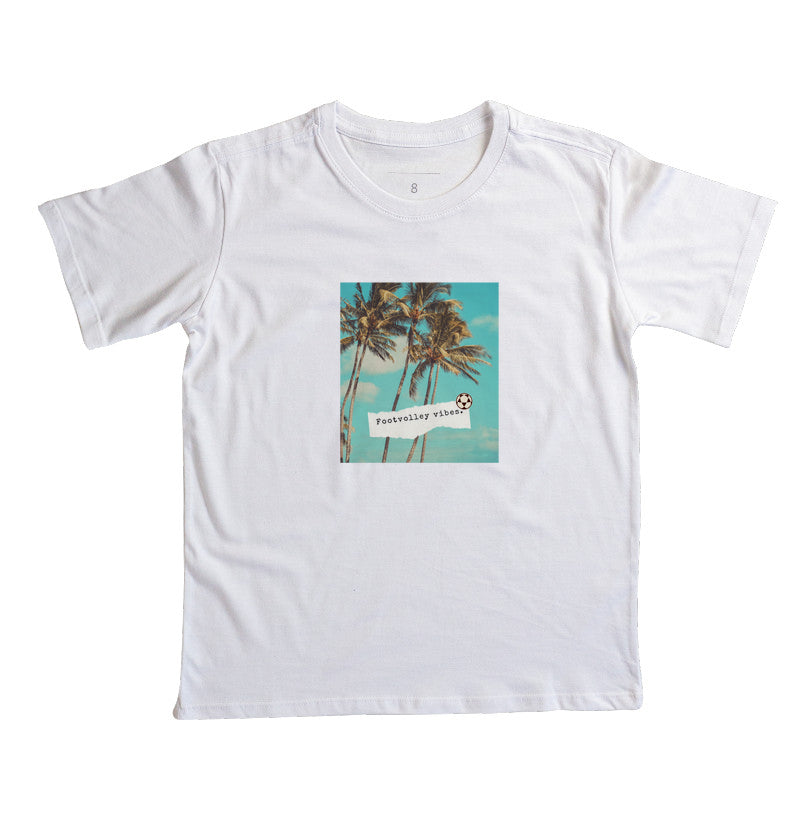 Camiseta Infantil Footvolley Vibes