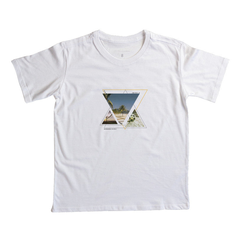 Camiseta Infantil Triângulo do Futevôlei