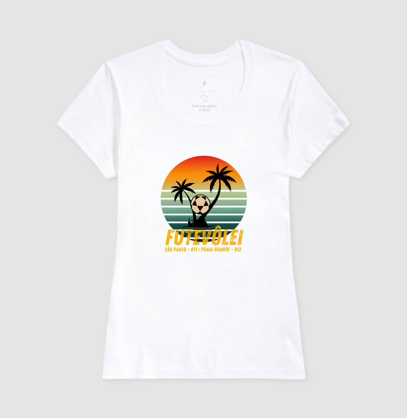 Camiseta Futevôlei Praia Grande