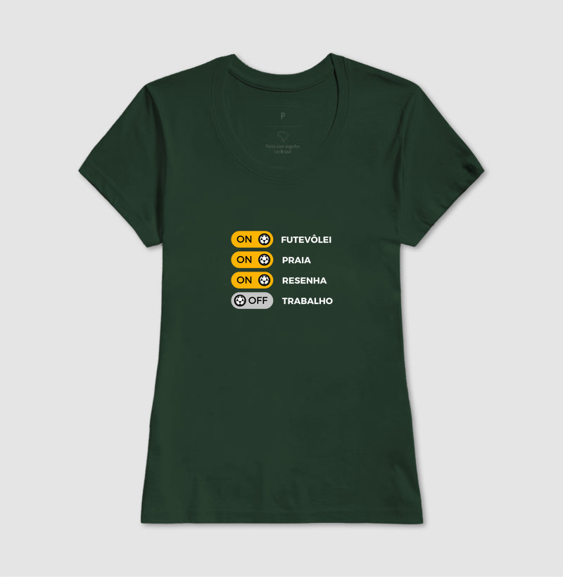 Camiseta de Futevôlei Trabalho OFF
