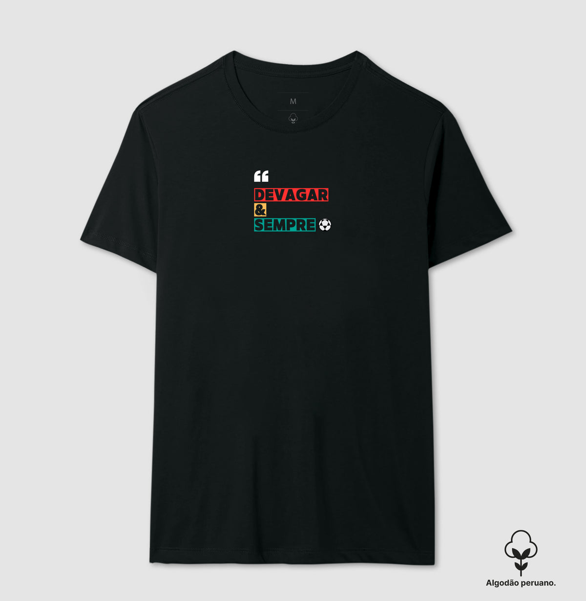 Camiseta Devagar & Sempre Futevôlei Algodão Peruano