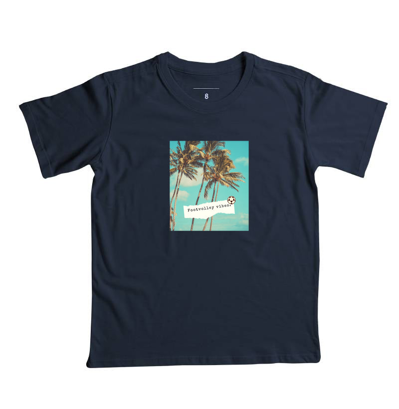 Camiseta Infantil Footvolley Vibes
