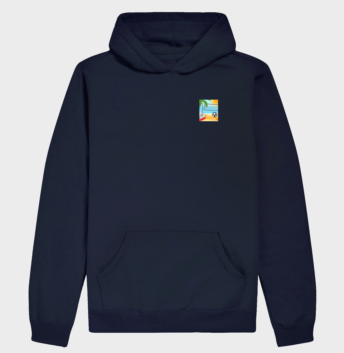 Hoodie Moletom Desenho de Futevôlei